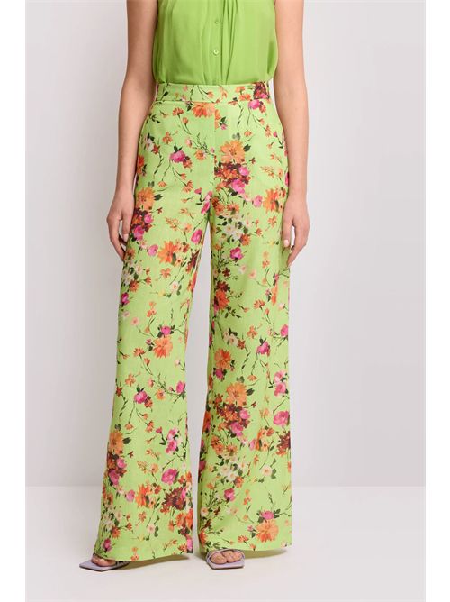 Pantaloni con stampa floreale - Pantalone DEVDAS KOCCA | DEVDAS/F3068